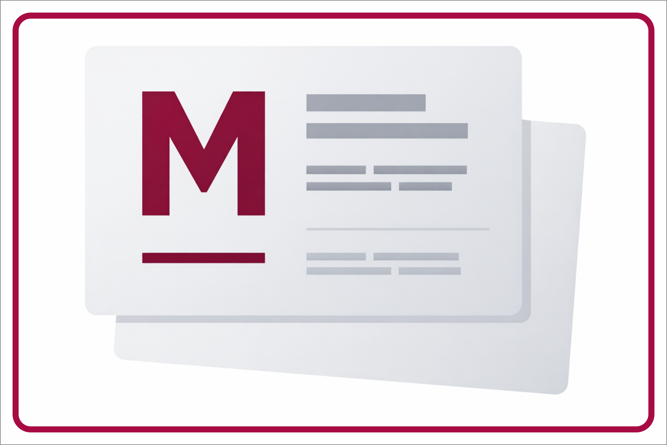 Классические визитки