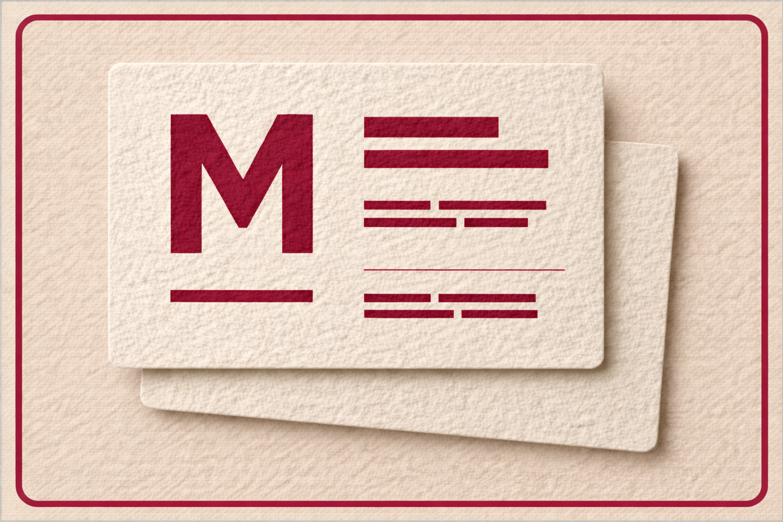 Дизайнерские визитки